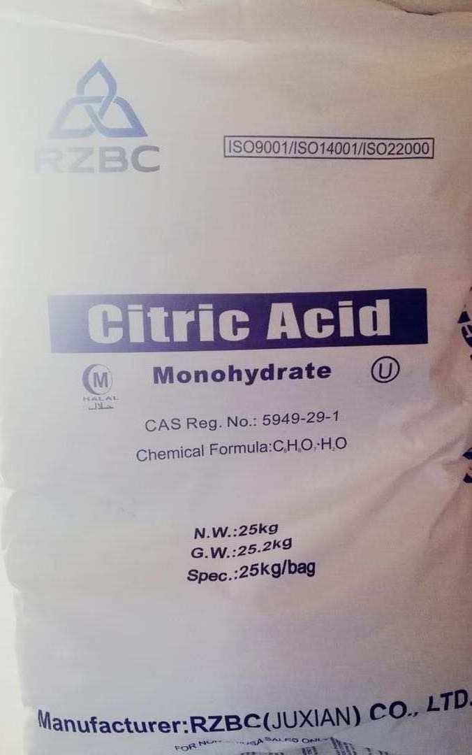 2024 Year Acidulant Citric Acid Monohydrate Anhydrous Sodium Citrate