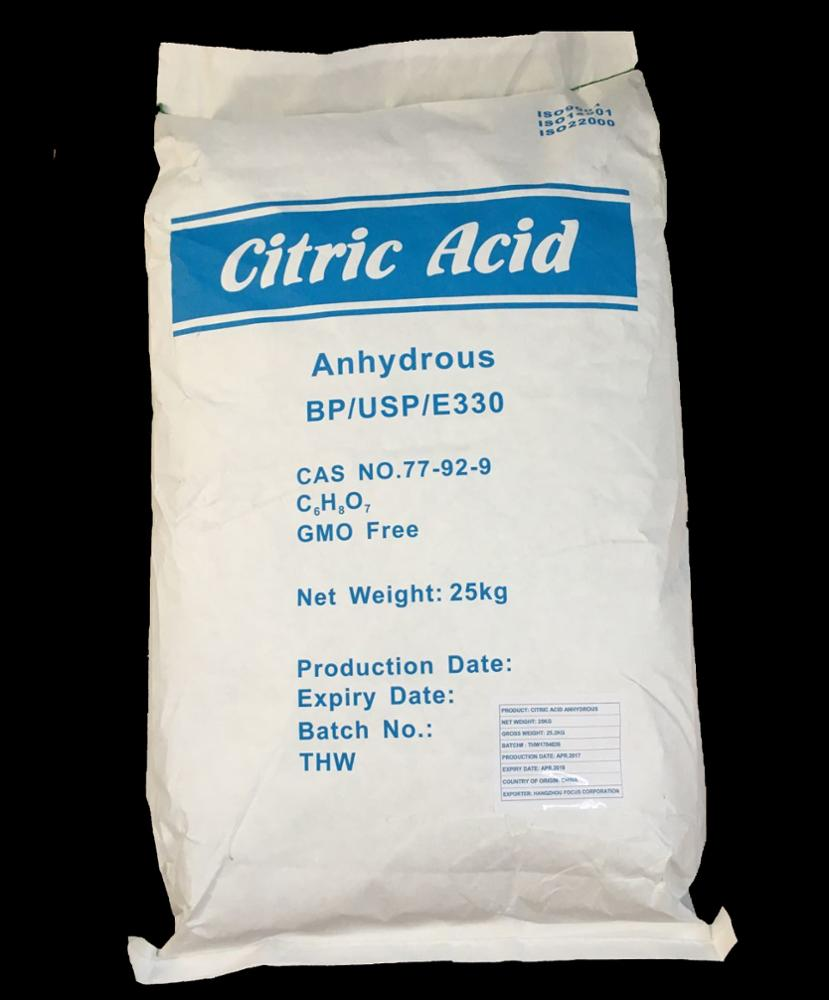 Citric Acid Food Additive Citric Acid Monohydrate/ Anhydrous/ Sodium Citrates