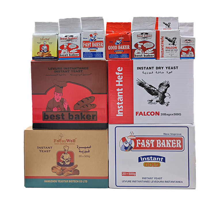 Factory HACCP HALAL ISO BV Certificate Professional Instant Dry Yeast Manufacturer Bakery Yeast