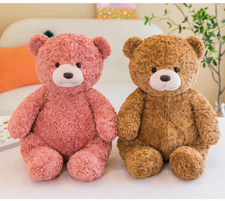 Factory custom popular gifts OEM ODM softer plush animal doll stuffed teddy bear bed plush toy