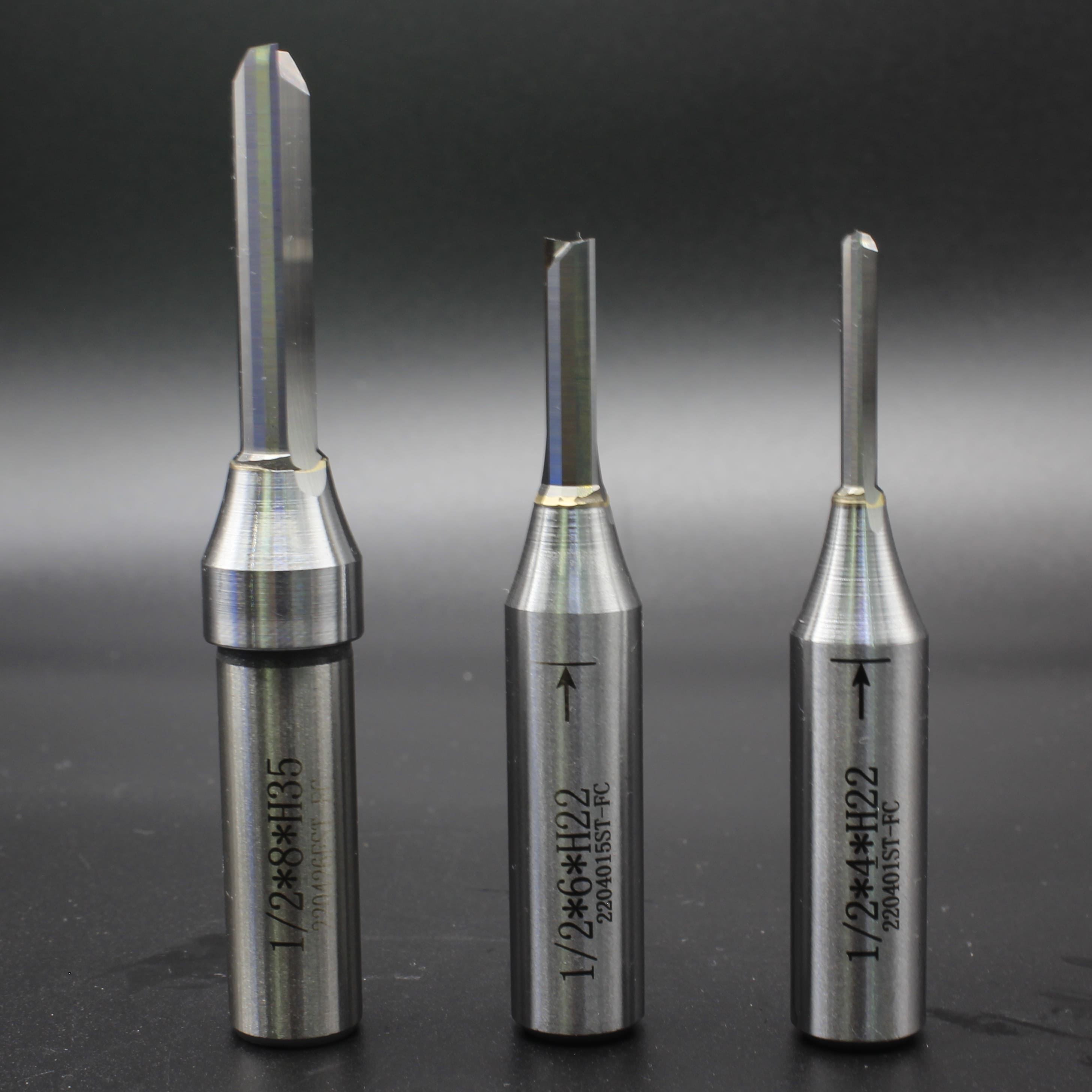 High Precision CNC Carbide 2 Flutes 3 Flutes TCT Straight Router Bit for MDF Woodworking Milling Cutter