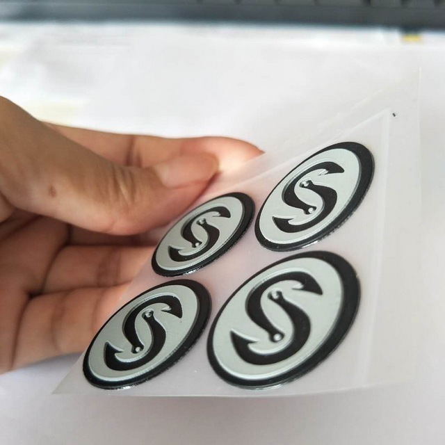 Custom Print 3D Logo Silicone Heat Transfer Printing Label for Garment Clothes DIY Thermal Transfer Hot Vinyl Iron Sticker