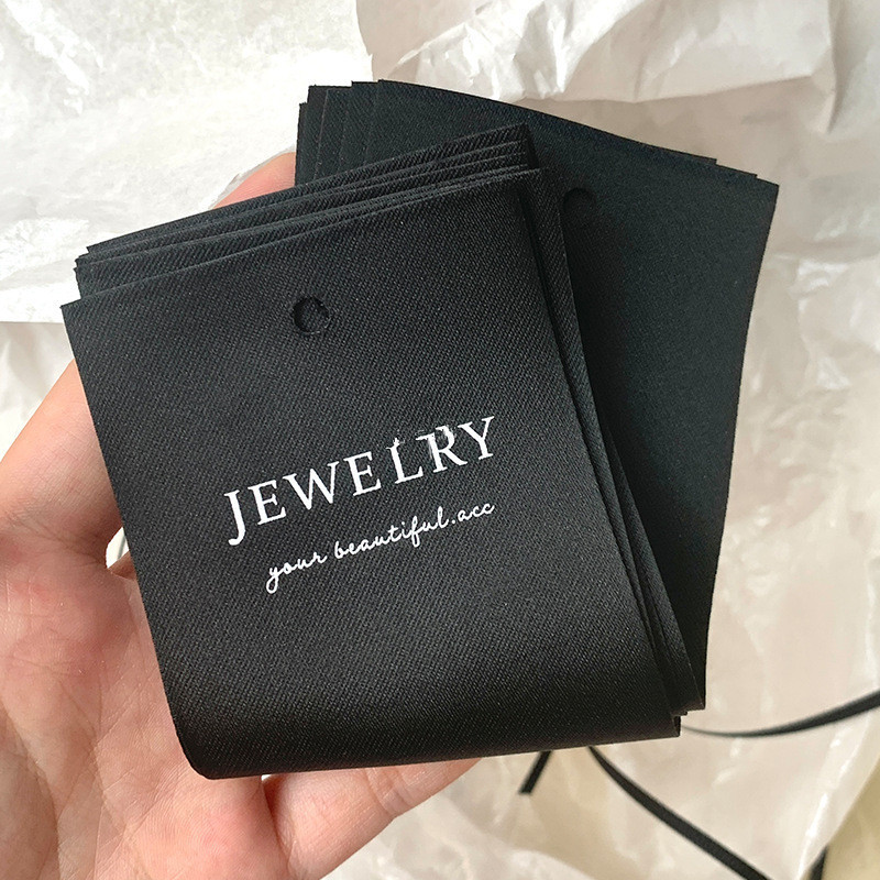 Brand name custom holder earring necklace jewelry card packaging cloth jewelry packaging & display