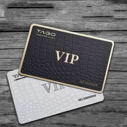 Carte De Visite Eco-friendly Double Side Printing Name Custom Membership Plastic Cards, PVC Business Vip Card