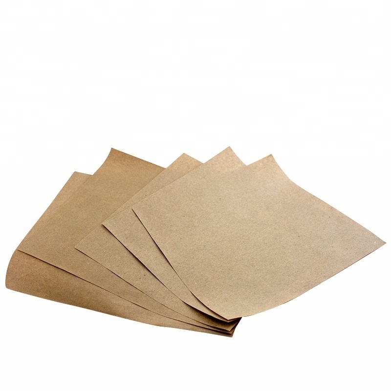 Custom Logo Brown 80gsm Kraft Wrapping Paper For Packaging