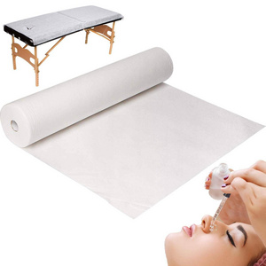 custom Massage Table Sheets roll Disposable Non Woven Breathable Polypropylene Fabric SPA Bed Cover