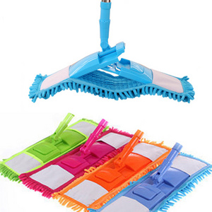 Mop Pad Refill Chenille 39 cm x 10 cm Heads Refill Washable Cleaning Sweeper