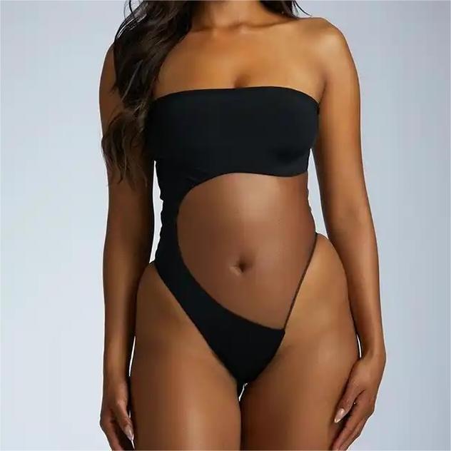 OEM Swim Suit Fashion Swimwear Sexy Swimsuit Custom Logo Beachwear Bathing Suit Women Plus Size One Piece Swimsuit 2023 Bikini