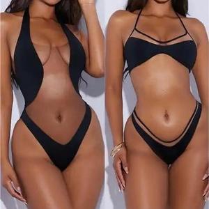 OEM Swim Suit Fashion Swimwear Sexy Swimsuit Custom Logo Beachwear Bathing Suit Women Plus Size One Piece Swimsuit 2023 Bikini