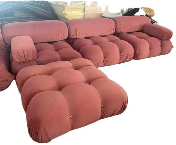 Living Room Furniture Luxury European Style Comfortable Couch Modular Sofa Couch Fabric Mario Sofa For Home