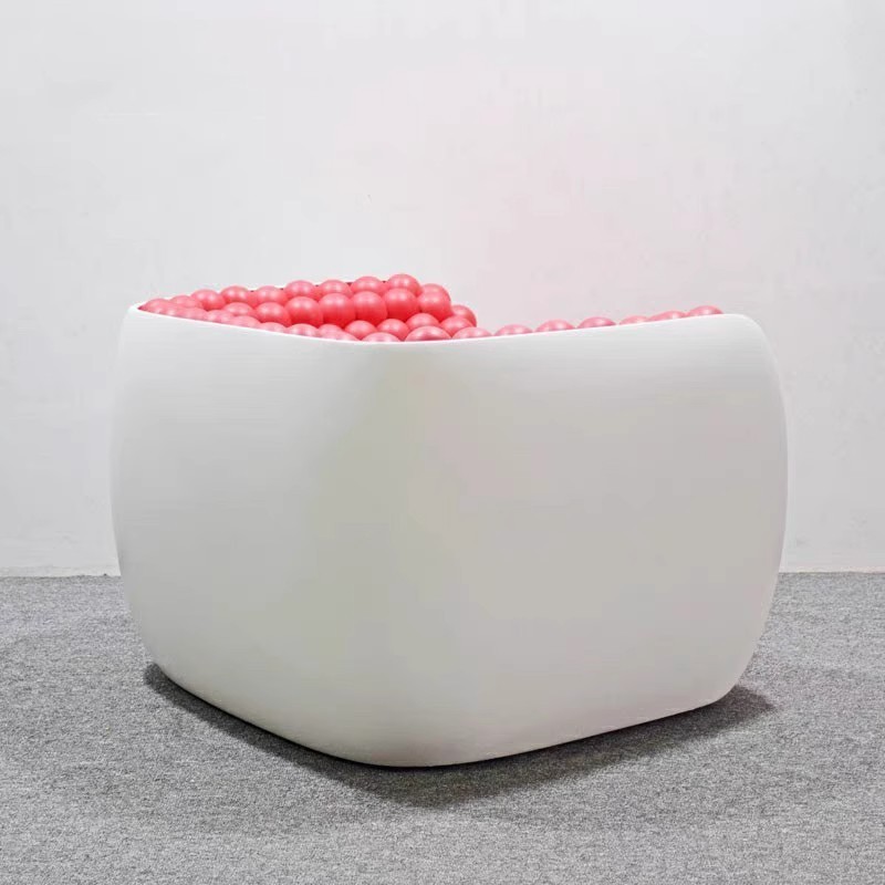 Designer light luxury shaped cotton bubble sofa villa creative single casual blueberry sofa chair