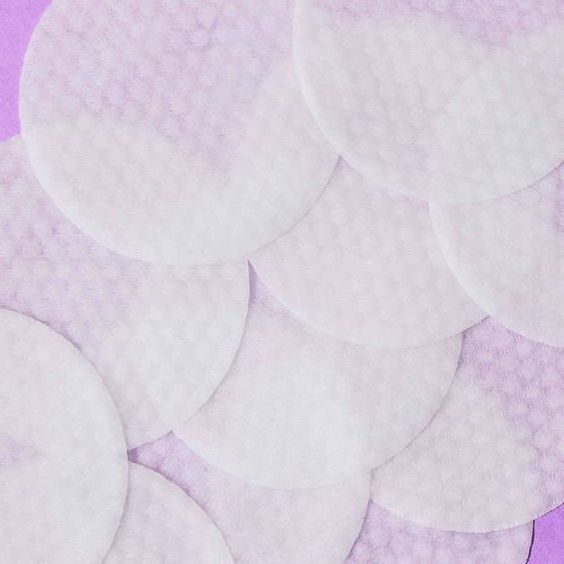 80gsm 100% viscose OEM Reusable Lint-free Cotton Pads Household Natural Free Round Cotton Pad Travel Size  Cleaning cotton  Pads