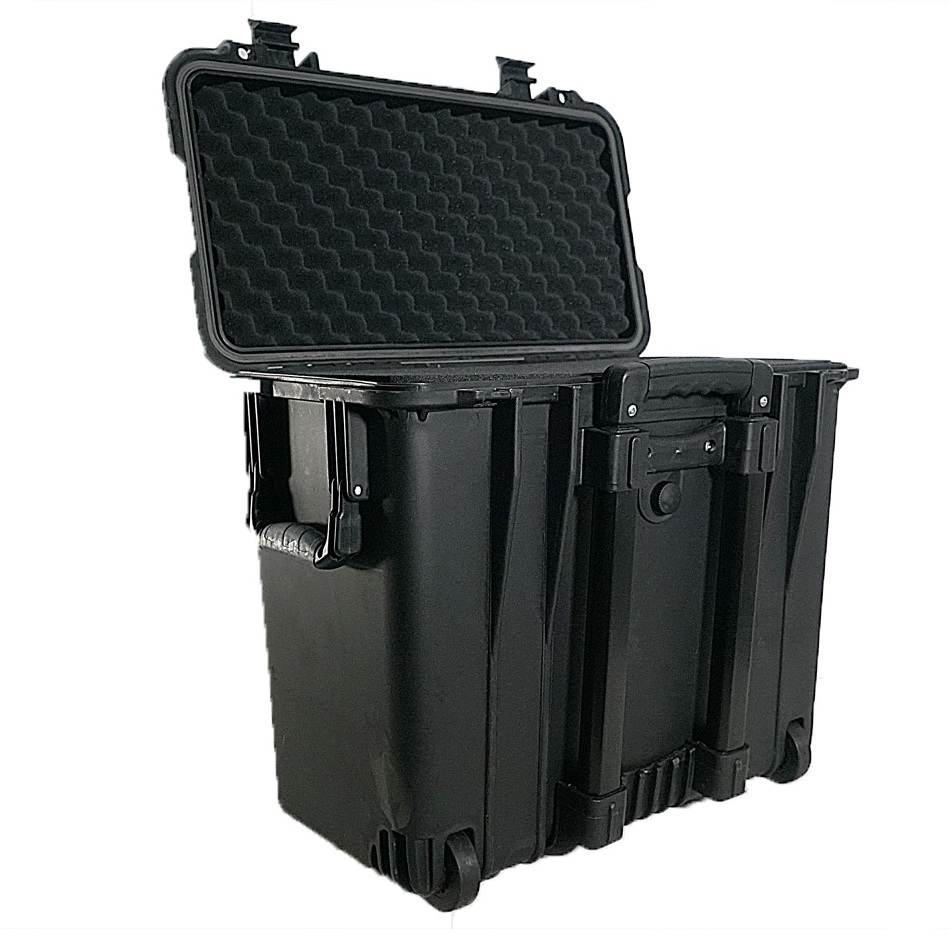 Waterproof Plastic box Hardware toolbox Impact resistant sealed equipment hard carry case with pre-cut foam