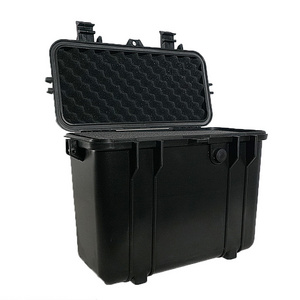 Waterproof Plastic box Hardware toolbox Impact resistant sealed equipment hard carry case with pre-cut foam