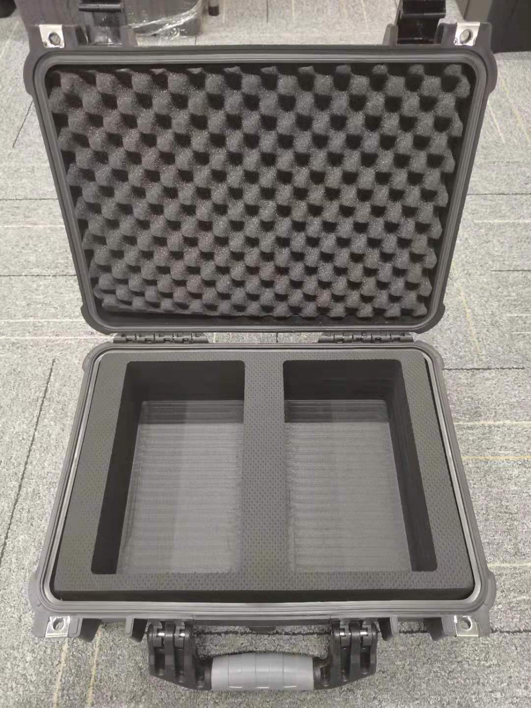 GD 5018 waterproof dry box  plastic hard case storage rock toolbox gun case with custom foam