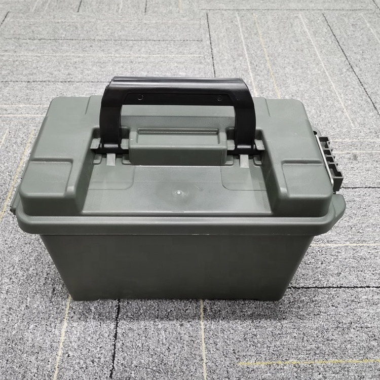 GD2073 Big PP Ammo Can Black Green Ammo box With Tray