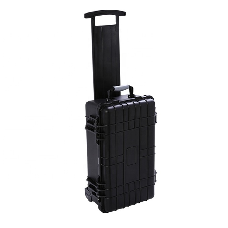 1510 style carrying rolling plastic case flight travel bag case