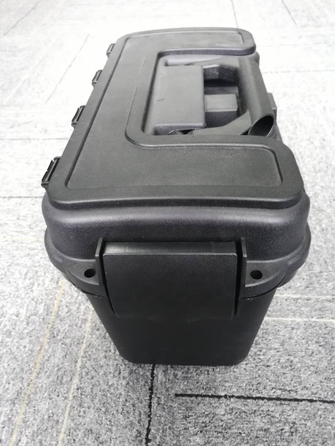 Hard pp plastic ammo can storage box with handle custom bullet carry case 380*190*240mm