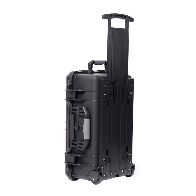 ABS universal waterproof case  suite case trolley  plastic hard case tool box with wheels