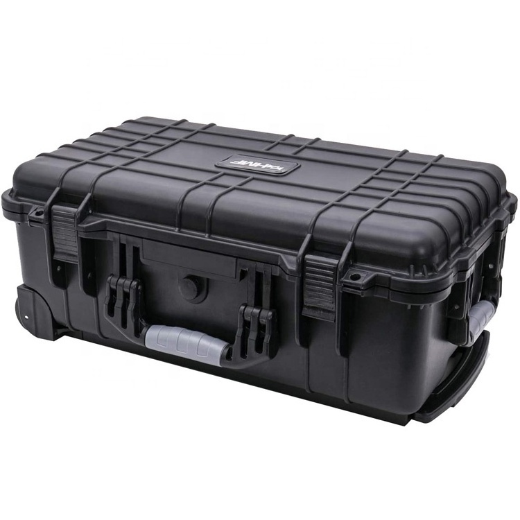 1510 style carrying rolling plastic case flight travel bag case