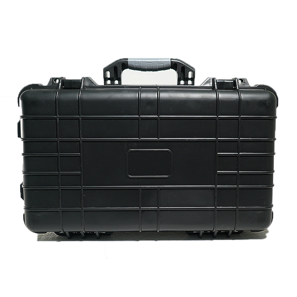 Plastic Toolbox Trolley Case Instrument Camera Safety Box foam insert suitcase With wheels