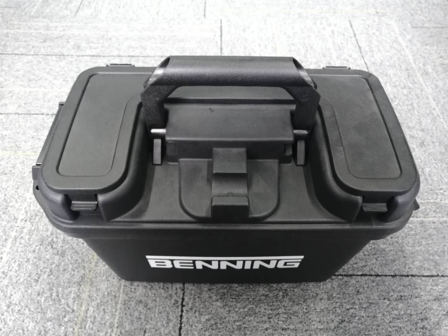 Hard pp plastic ammo can storage box with handle custom bullet carry case 380*190*240mm