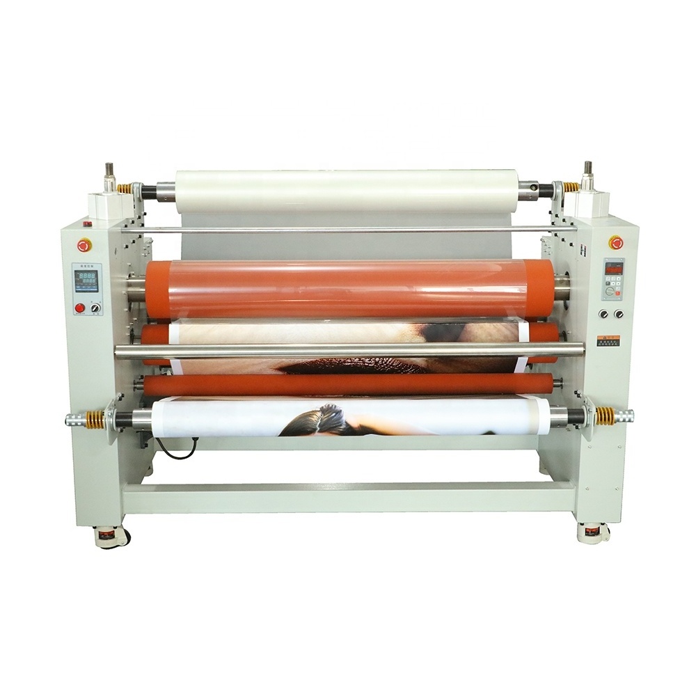 MAX-1350 Heavy Duty Big Power Industry Decoration Wallpaper Crystal Film Hot Laminating Machine