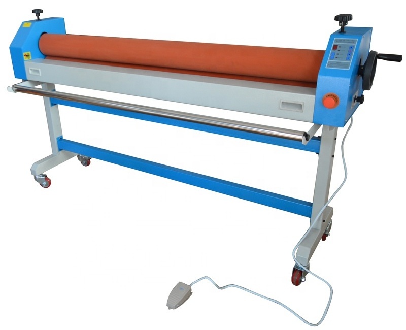 BFT-1600E 1600mm 63 inches advertising paper lamination electric cold laminator laminating machine