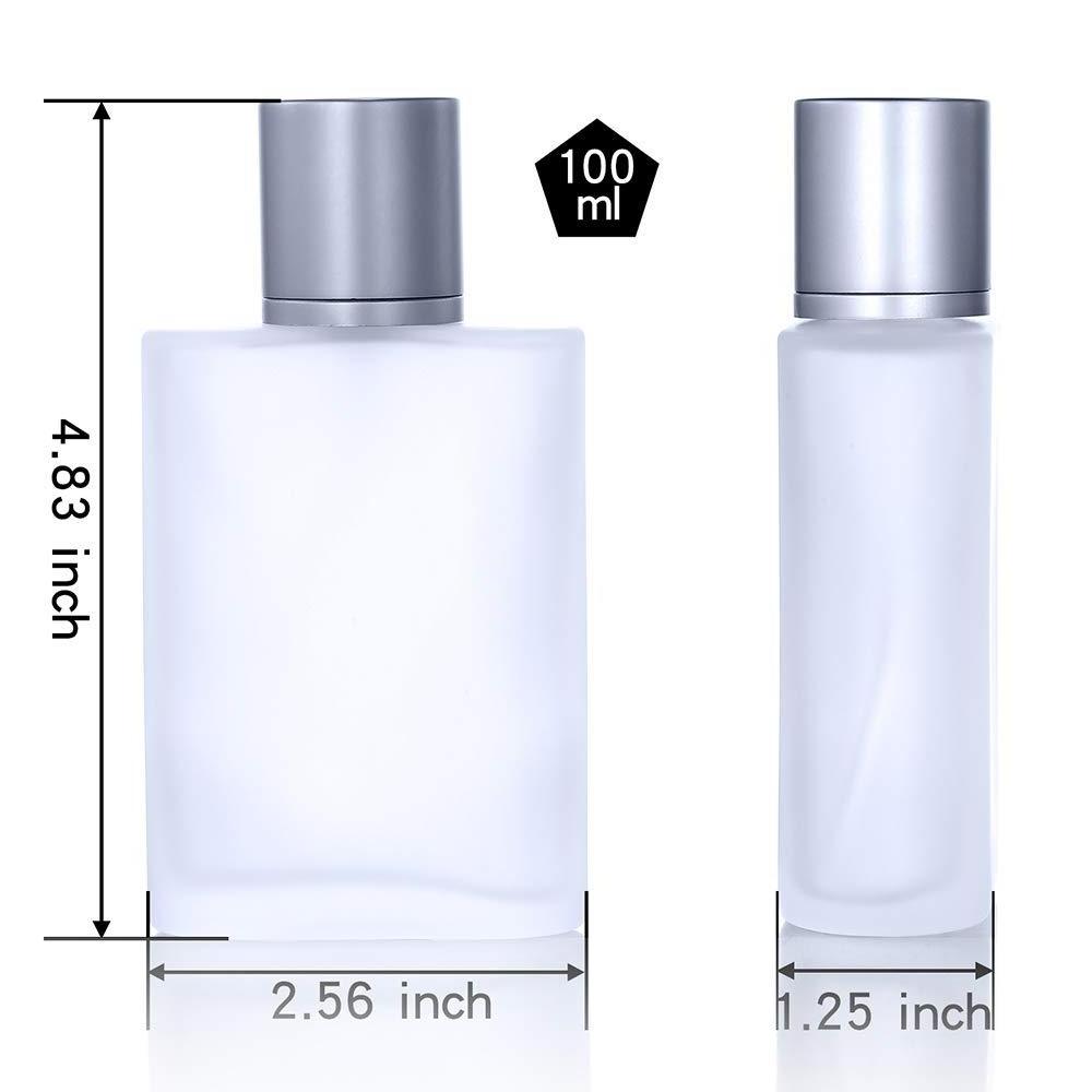 Customized Logo Packaging Spray 30ml 50ml Luxury Air Frosted Glass Perfume Bottle with Pump Sprayer