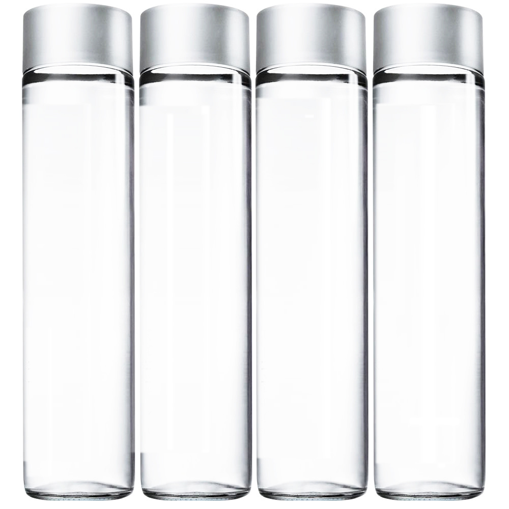 VOSS Still Artesian Water 800ml Unique Design Glass Bottle wholesale