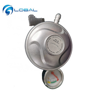 Africa High Pressure Natural Lpg Gas Regulator with gauge