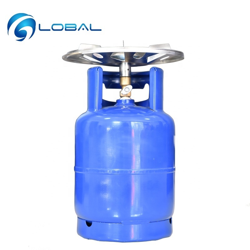 South Africa 3kg Lpg Gas Cylinder for cooking ,Refillable lpg gas cylinder