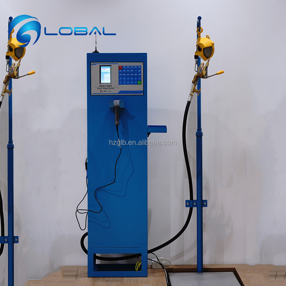 Factory Price LPG Cooking Gas Filling Gas Cylinder Weight Scale Filling Nozzle Filling Machine for LPG Station Filling Plant