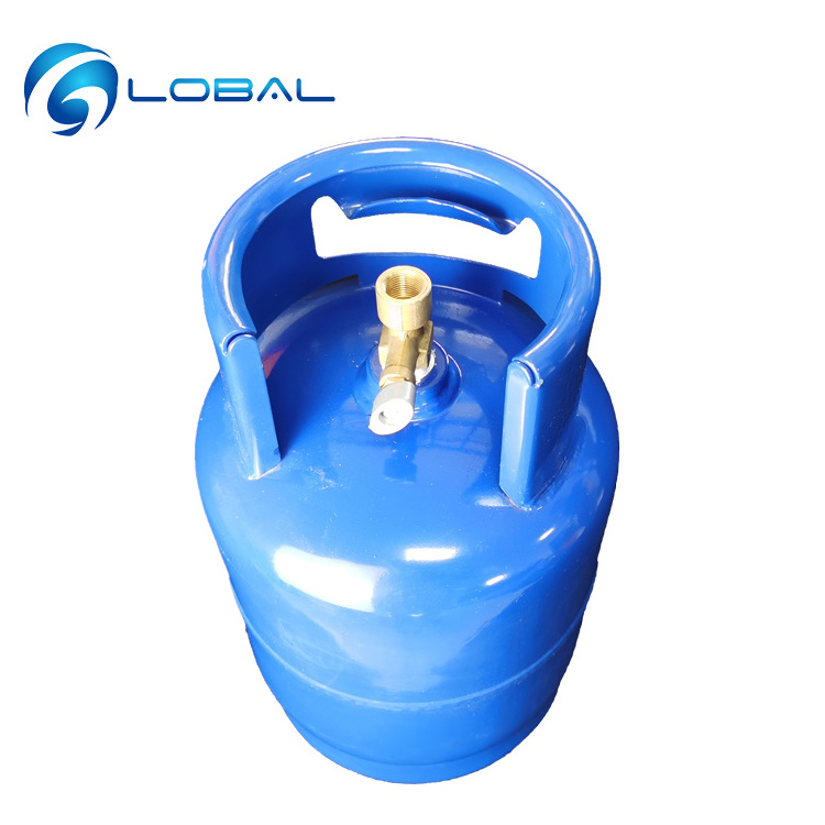 South Africa 3kg Lpg Gas Cylinder for cooking ,Refillable lpg gas cylinder