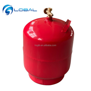 Free Sample propane gas tank 5kg cooking gas Cylinder with camping valve