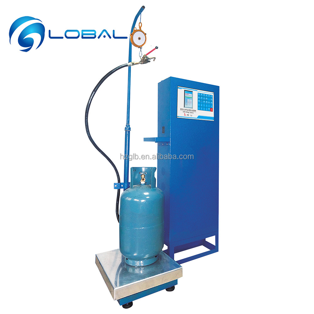 High quality digital gas cylinder filling weight scale cooking gas filling machine LPG filling gas scale