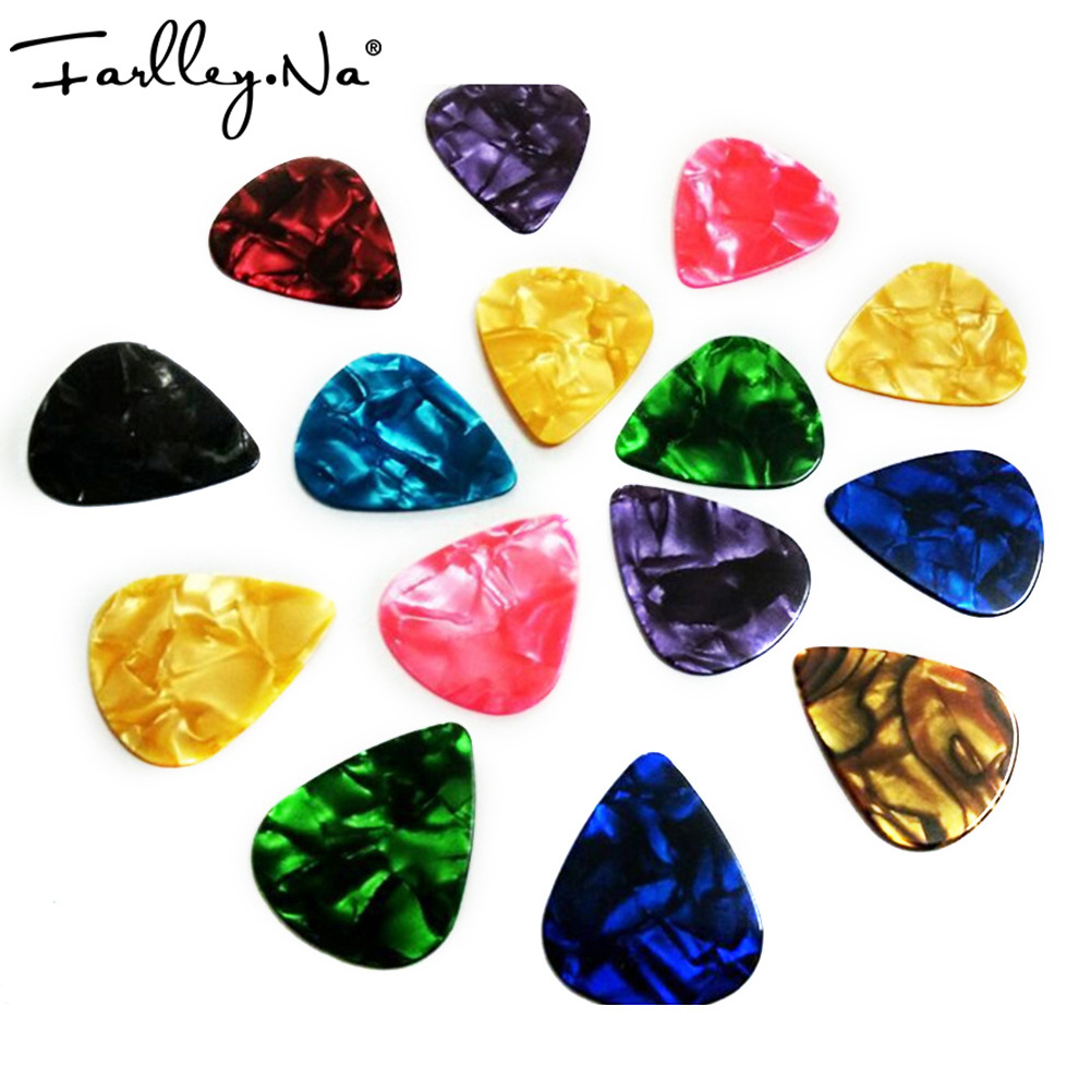 Good Price Good Quality Celluloid Pearl Colorful 0.71mm Guitar Picks