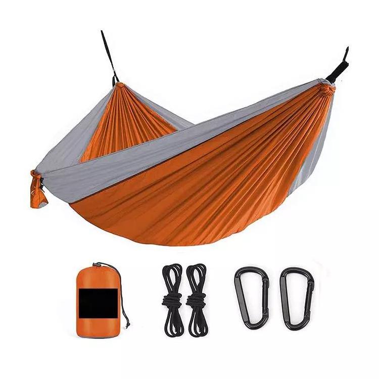 Custom Outdoor Parachute Portable Hammock Tent Camping Waterproof Quilt Lightweight Double Hammock