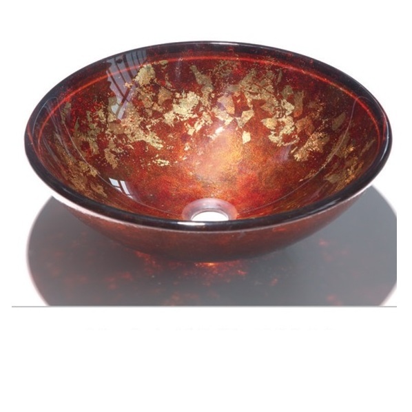 COLORFUL GLASS BASIN glass bowl