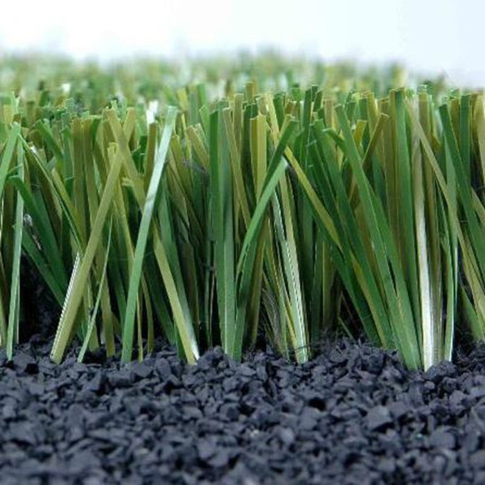 Recycled SBR Black Rubber Granules Synthetic Infilling Artificial Grass For Football Court Wet Pouring