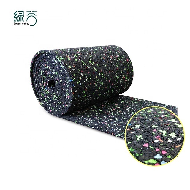 Wholesale 3-12mm Underlay Rubber Flooring Anti Vibration Sound Absorbing Mat Shock Absorber Rubber Mat