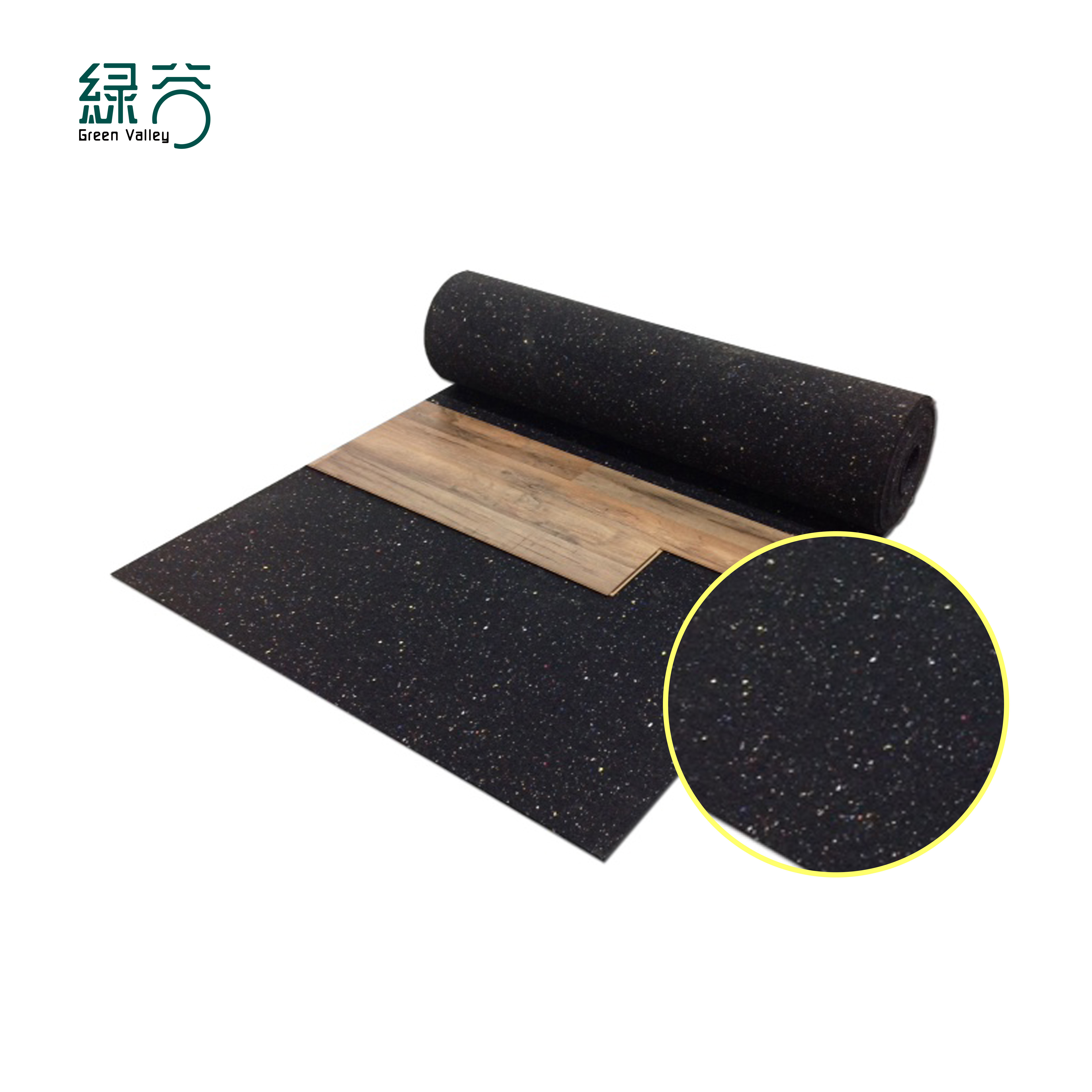 Serenity mat Flooring Soundproof Rubber Carpet Underlay Acoustic Underlayment 2023 HOT SELL