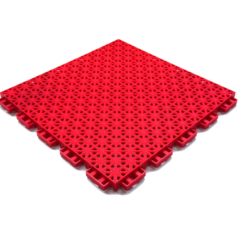 Recyclable Elastic interlocking sports tiles Swimming pool Plastic flooring Zero Expansion Easy to assemble