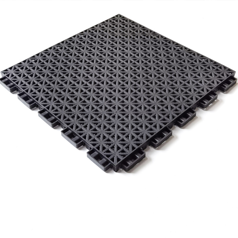 Safety Floating-flooring Elastic interlocking tiles TPE material Sports flooring Swimming pool tile outdoor