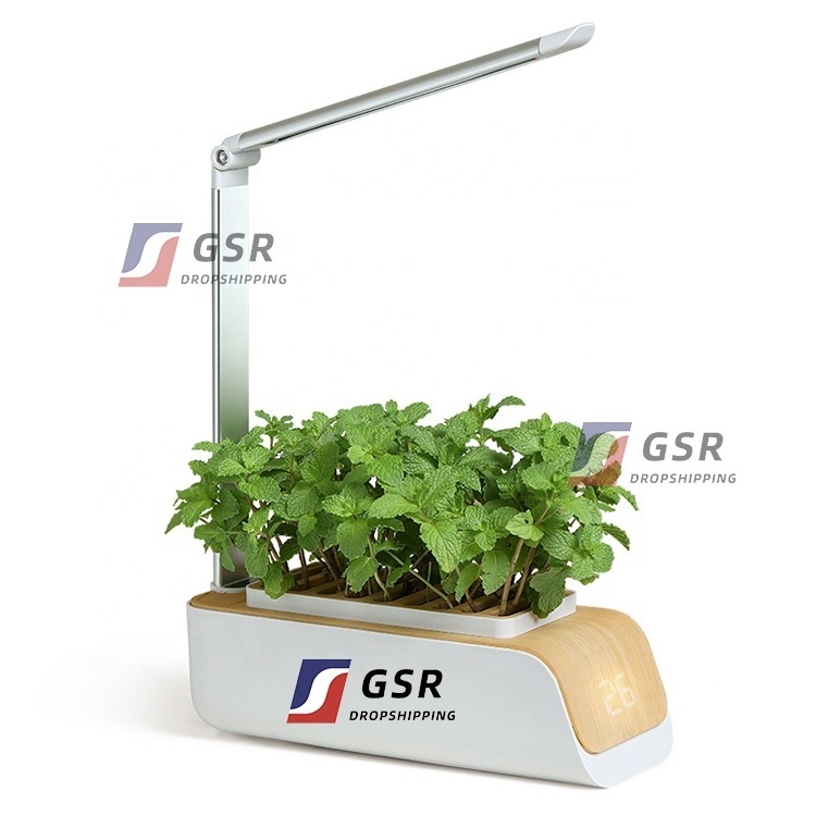 Dropshipping Hydroponics System Smart Pots Intelligent Full Spectrum Grow Light Soilless Cultivation Indoor Garden Planter