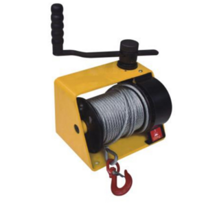 250KG Self-Locking Hand Crank Winch Heavy Duty Winch Turbine Worm Winch  0.25 Ton