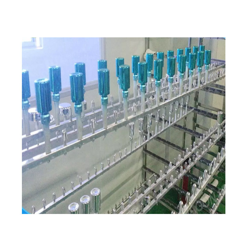 Manual   Liquid Color Spray Coating Production Line For Perfume Bottle