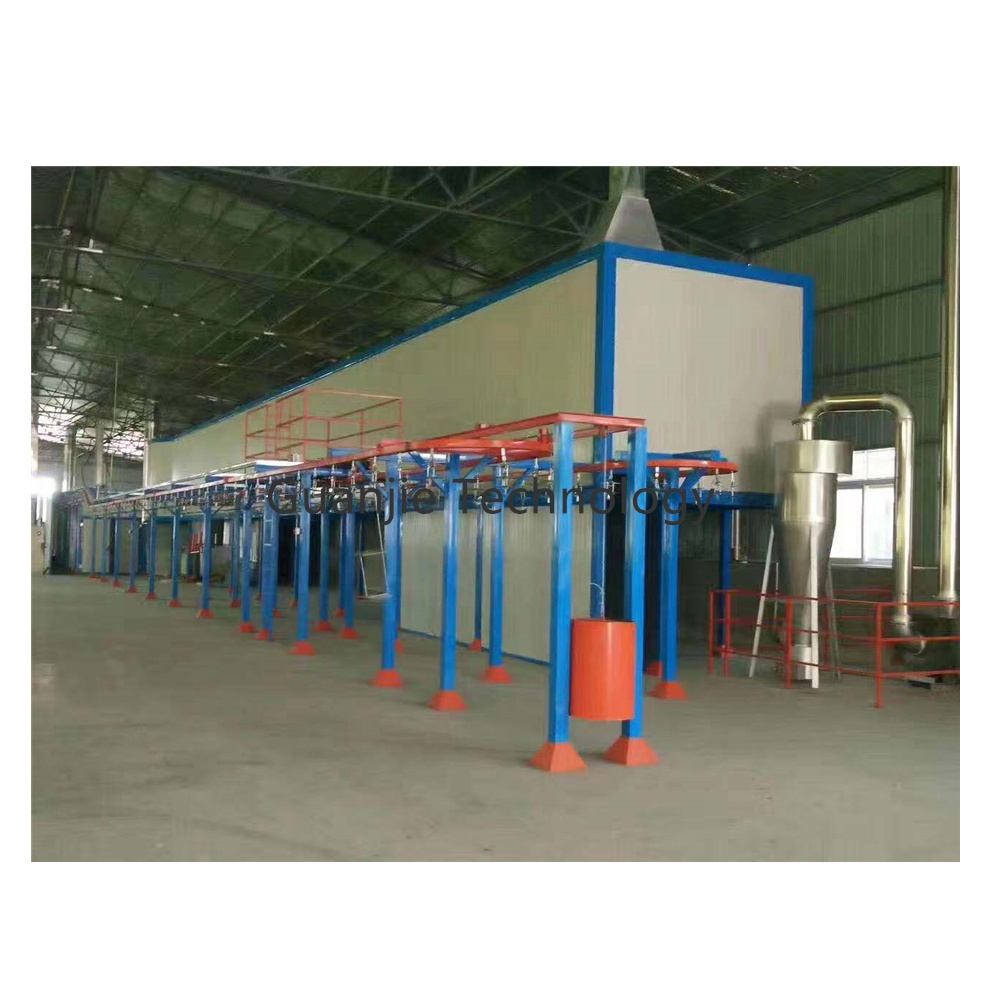 Machinery painting/Powder coating production line for metal parts