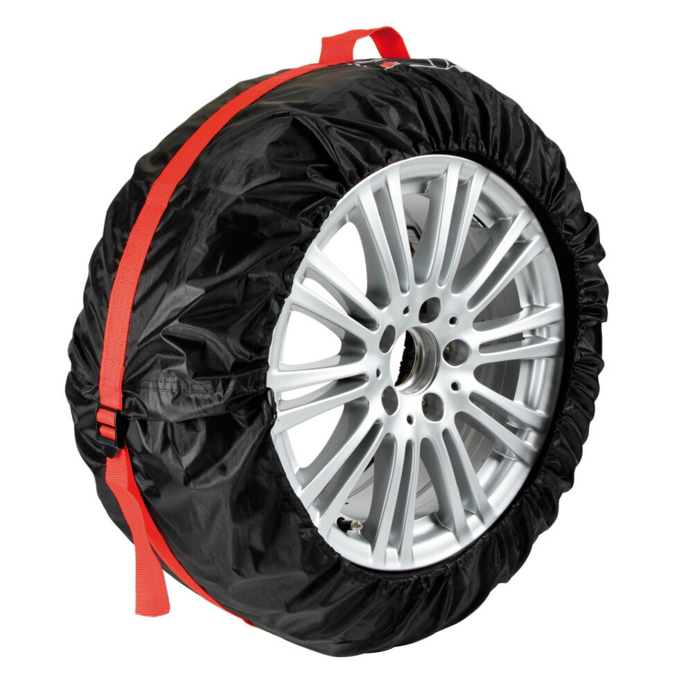 Customized Logo Tire Bag With Handle  Universal Tire Cover Car Tires Storage Bag Vehicle Wheel Protector 4pcs