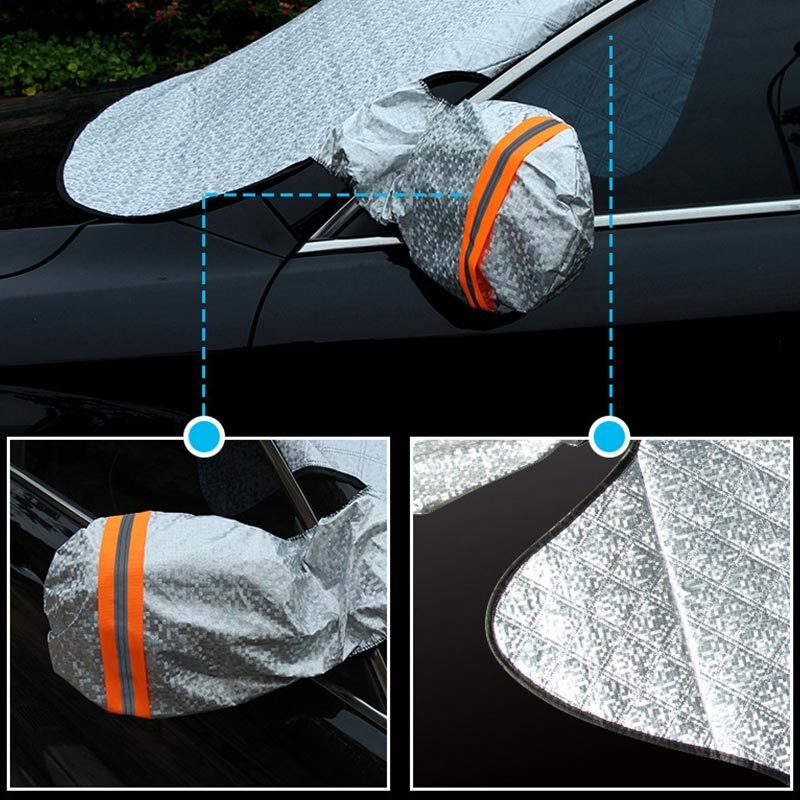 Strong Magnetic Waterproof Sunshade Window Cover Kept Car Cool Summer Car Windshield Snow Ice Cover Wiper Protector In winter